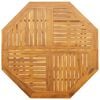 vidaXL Garden Dining Set Folding 5 pcs Brown Solid acacia wood