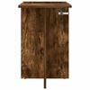 vidaXL End Table Smoked Oak 35 x 40 x 55 cm Engineered Wood