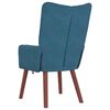 vidaXL Armchair Blue 63 x 67 x 94 cm Velvet