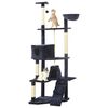 vidaXL Cat Tree with Sisal Scratching Posts Blue 191 cm