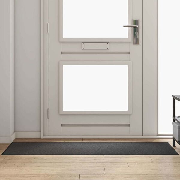 vidaXL Doormat Other Anthracite and Black 60 x 180 cm