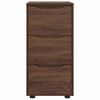 vidaXL Storage Cabinet Brown Oak 40 x 48 x 81 cm Engineered Wood
