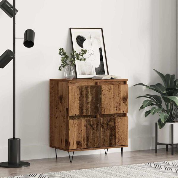 vidaXL Sideboard Old Wood 60 x 35 x 70 cm