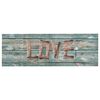vidaXL Kitchen Floor Mat Washable Love 45x150 cm