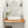 vidaXL Bathroom Countertop 70x60x3.8 cm Rectangular Solid Wood Acacia