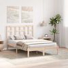 vidaXL Bed Frame without Mattress 120x190 cm Small Double Solid Wood