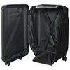 vidaXL Suitcase Folding Dark grey 43 x 27 x 66 cm ABS Plastic