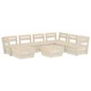 vidaXL 8 Piece Garden Pallet Lounge Set Impregnated Spruce Wood