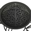 vidaXL Fire Pit with Poker 49 cm Steel