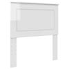 vidaXL Headboard Gloss White 100 cm Engineered Wood