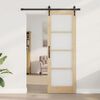 vidaXL Sliding Door ORKDAL Natural 73.5 x 211 cm