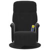 vidaXL Massage Recliner Chair Black 91 x 71 x 105 cm Velvet