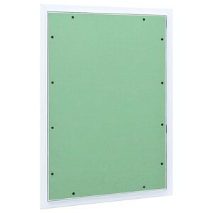 vidaXL Access Panel Green and Silver 55 x 75 cm