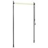 vidaXL Outdoor Roller Blind 120x270 cm Cream