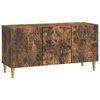 vidaXL TV Cabinet 99 x 34.5 x 50 cm Smoked Oak Engineered Wood