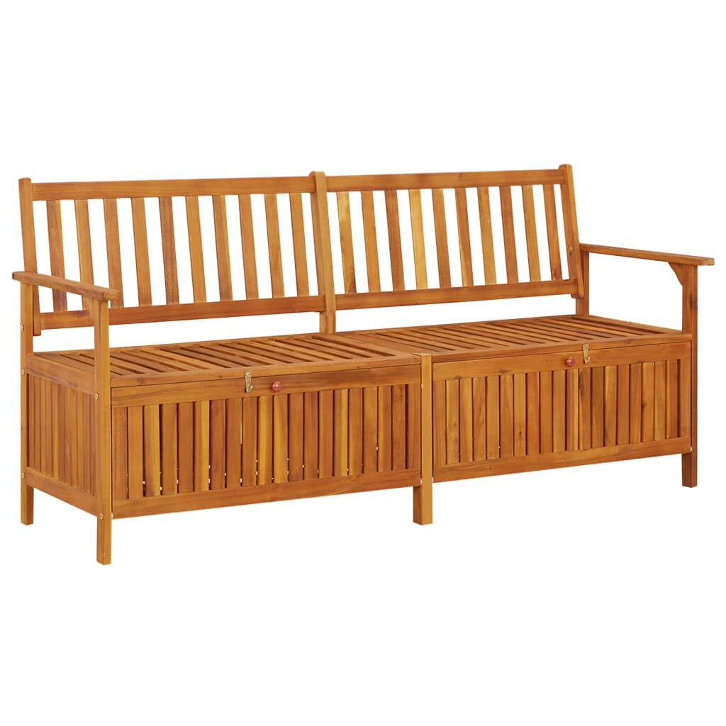 Indoor outdoor store storage bench