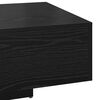vidaXL Coffee Table Black Oak 85 x 55 x 31 cm