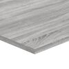 vidaXL Wall Shelves 4 pcs Grey Sonoma 100x40x1.5 cm Engineered Wood