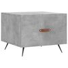 vidaXL Coffee Tables 2 pcs Concrete Grey 50x50x40 cm Engineered Wood