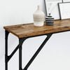 vidaXL Console Table Old Wood 200 x 29 x 75 cm