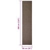 vidaXL Rug Natural Sisal 66x300 cm Brown