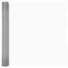 vidaXL Fence Post Silver 10 x 1.4 m (12 x 12 mm mesh) Steel