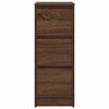 vidaXL Sideboard Brown Oak 29.5x34x76 cm Engineered Wood