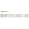 vidaXL Lawn Edging 20 pcs 100 x 0.05 x 15 cm Stainless Steel Silver