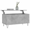 vidaXL Coffee Table Concrete Grey 90x44.5x45 cm Engineered Wood