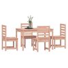 vidaXL 5 Piece Garden Dining Set Solid Wood Douglas