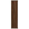vidaXL Book Cabinet Brown Oak 50x25x106 cm