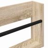 vidaXL Magazine Rack Sonoma Oak 60 x 12 x 30 cm Engineered Wood