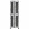 vidaXL Highboard FLORIN Concrete Grey 60 x 35 x 182 cm Engineered Wood