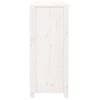 vidaXL Sideboard White 70x35x80 cm Solid Wood Pine