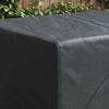 vidaXL Furniture Cover Plain Black 110 x 84 x 70 cm 420D Oxford Fabric