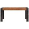 vidaXL Dining Table 160x80x76 cm Solid Mango Wood