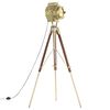 vidaXL Tripod Floor Lamp Solid Mango Wood 193 cm