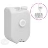 vidaXL Portable Water Tank 24 L Grey