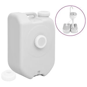 vidaXL Portable Water Tank 24 L Grey