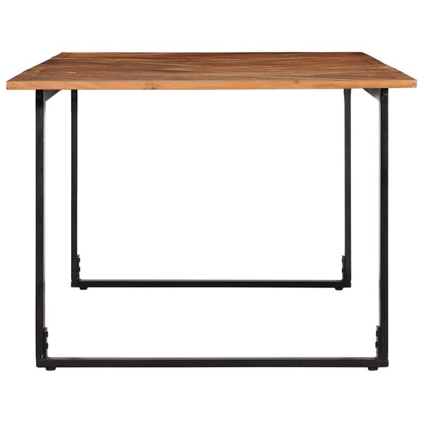 vidaXL Dining Table 200x100x75 cm Solid Wood Acacia