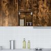 vidaXL Hanging Cabinet Smoked Oak 40 x 29.5 x 40 cm Engineered Wood