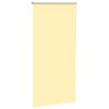 vidaXL Roller Blind Blackout Yellow 70x130 cm Fabric Width 65.7 cm Polyester