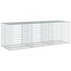 vidaXL Gabion Basket with Cover 300x100x100 cm Galvanised Iron