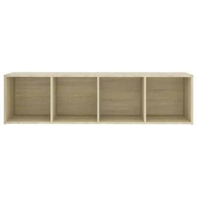 vidaXL TV Cabinets 3 pcs Sonoma Oak 142.5x35x36.5 cm Engineered Wood