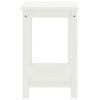 vidaXL Bedside Cabinet White 35x30x47 cm Solid Pinewood