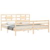 vidaXL Bed Frame without Mattress 200x200 cm Solid Wood