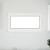 vidaXL Basement Window "RISOR" 110x50 cm Tilt&Turn DIN Left White