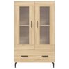 vidaXL Highboard Sonoma Oak 69.5x31x115 cm Engineered Wood