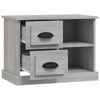 vidaXL Bedside Cabinet Grey Sonoma 60x35.5x45 cm
