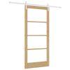 vidaXL Sliding Door ORKDAL Natural 93 x 202 cm